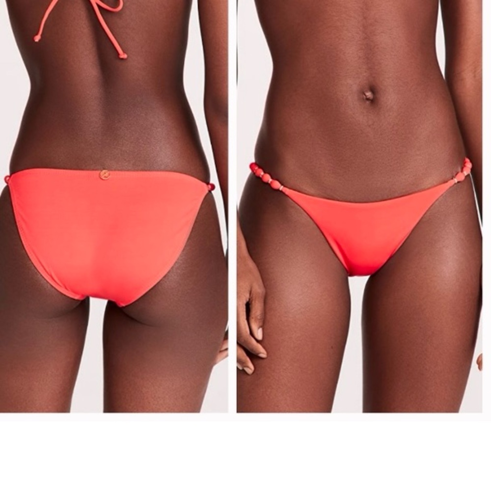 Women's Coral Bikini Bottom
